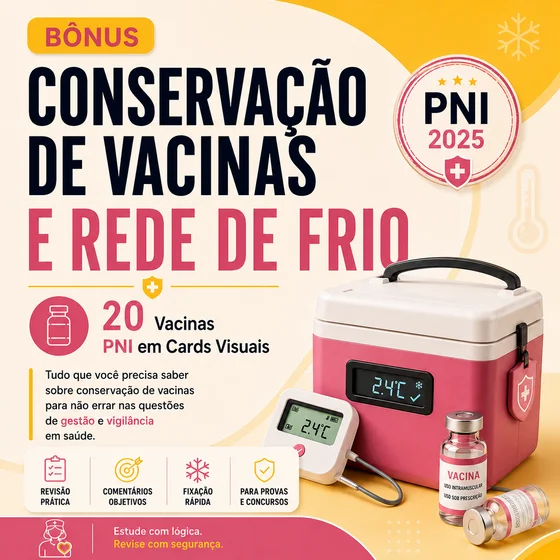 Bônus 04 — Conservação de Vacinas e Rede de Frio